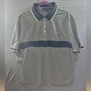 US Polo Assn USPA 90s Golf Pullover Shirt 3X Red Pony